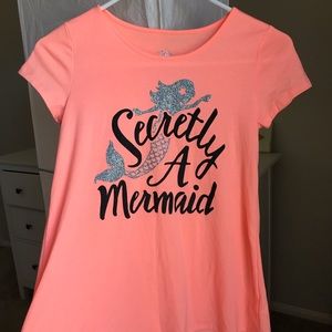 Justice “Secretly a mermaid” T shirt for girls 🦄